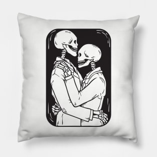 Love skeleton style Pillow