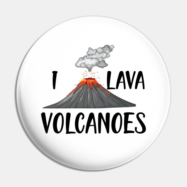 Volcano - I lava volcanoes Pin by KC Happy Shop