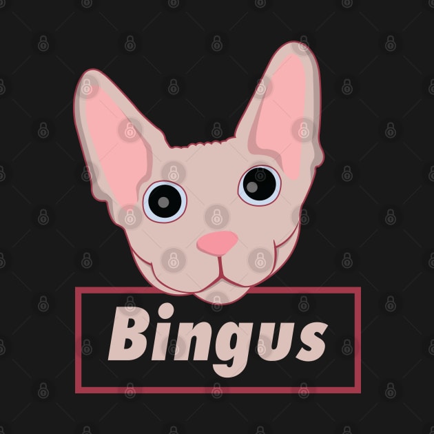 Bingus Cat by Luna Illustration