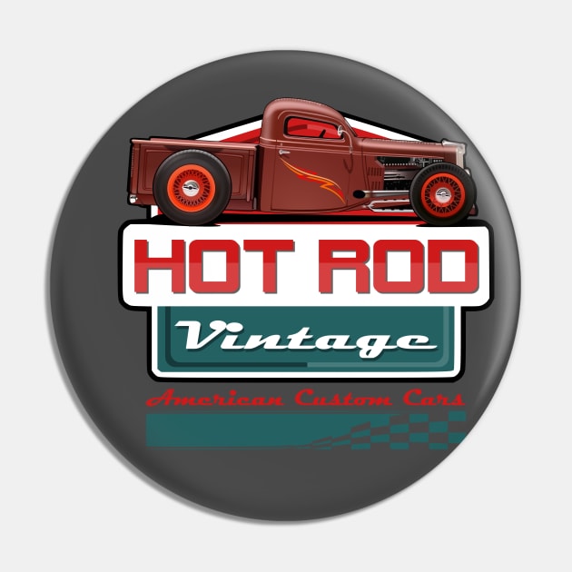 Hot Rod Pin by Akira31