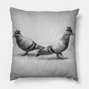 Posh Pigeons Pillow