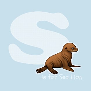 S is for Sea Lion T-Shirt