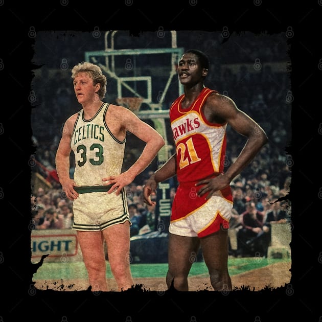 Larry Bird vs Wilkins by MJ23STORE