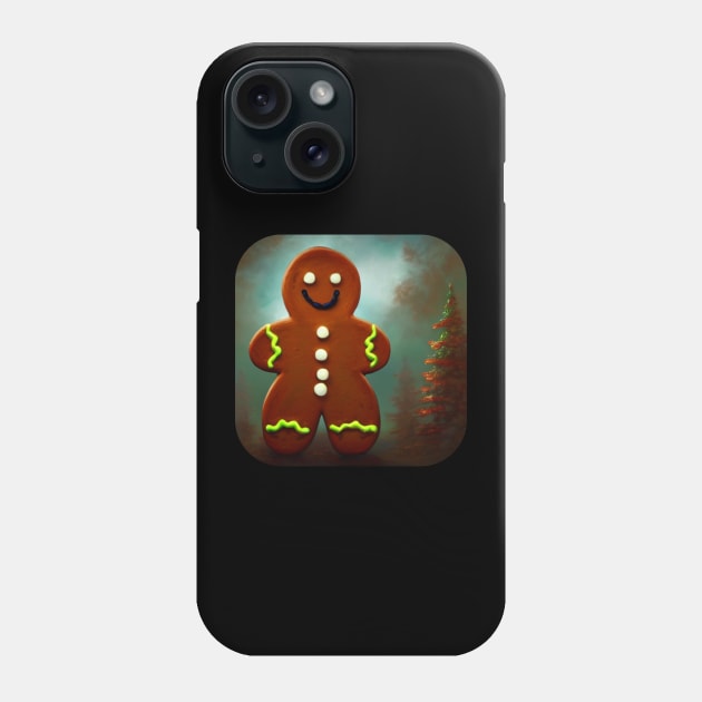 Gingerbread man Phone Case by KK-Royal