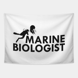 Marine Biologist Tapestry