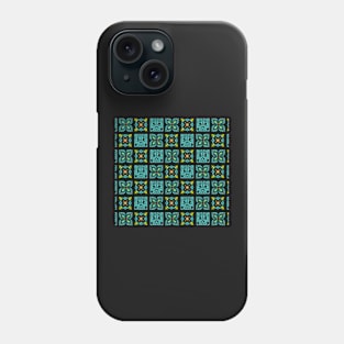 Portuguese blue tile pattern Phone Case