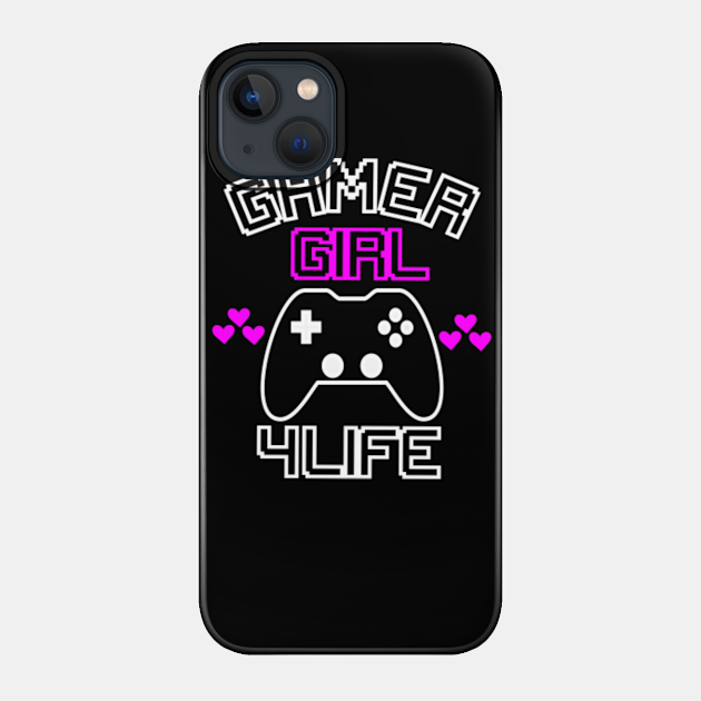 Gaming Gamer Videogame Girl Gift - Game Cloths - Phone Case