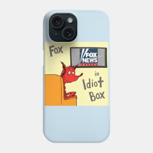 Fox in Idiot Box Phone Case