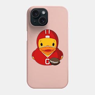 Football Player Rubber Duck Phone Case