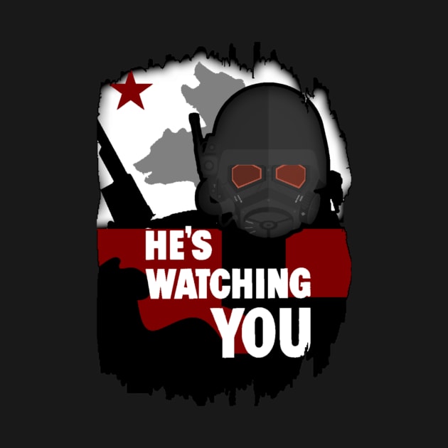 NCR He's Watching You Premium by selmaeelsharon