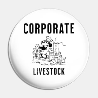 Steamboat Willie Corporate Livestock Pin