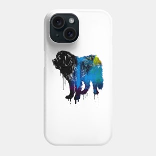 Neapolitan Mastiff Stencil Design Phone Case