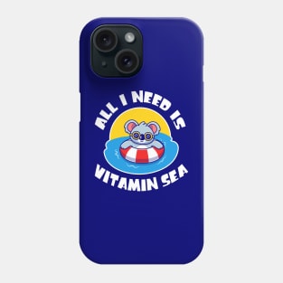 all i need is vitamin sea Phone Case