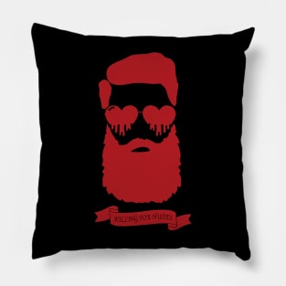 KFN Logo Valentine Special - Killing for Nudes Pillow