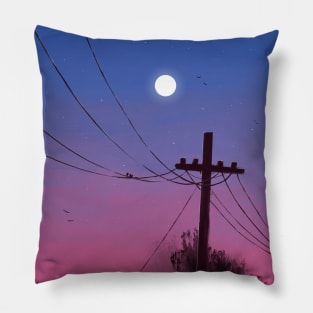 Dusk Moon Pillow