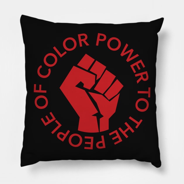 Liberation Pillow by geeksofcolor