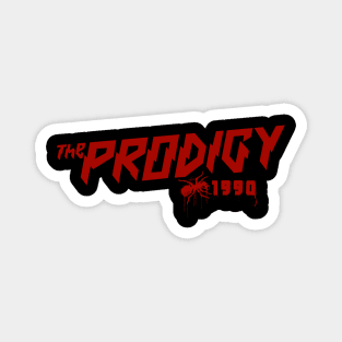 The Prodigy - Techno hardcore from the 90s red collector edition Magnet