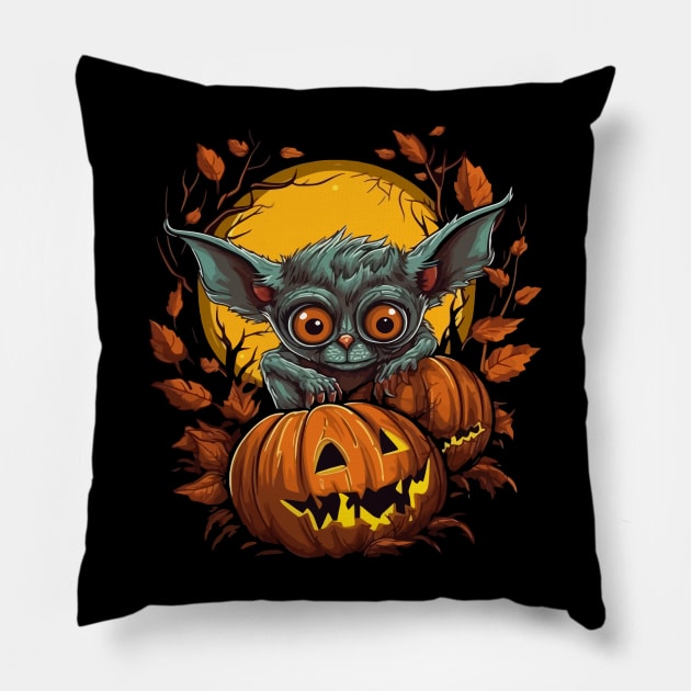 Tarsier Halloween Pillow by JH Mart