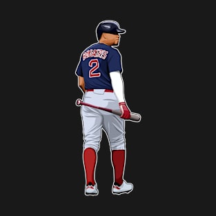 Xander Bogaerts #2 Walks Back T-Shirt