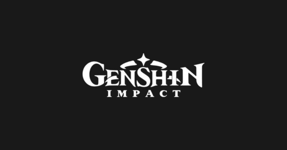 genshin impact logo anime japanese by amistor.