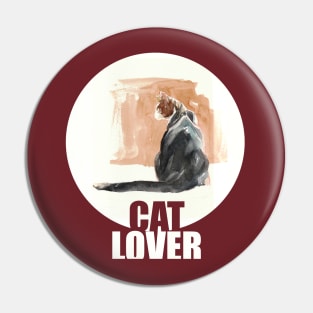 Cat Lover Pin