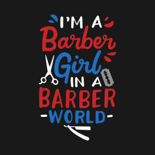 Barber Girl T-Shirt