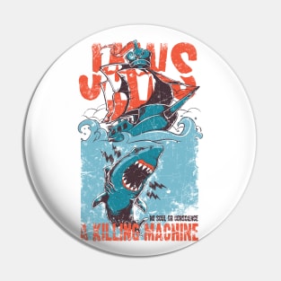 JAWS - A KILLING MACHINE Pin