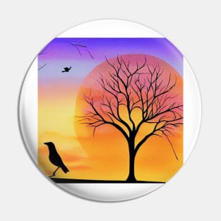 Beautiful Sunset Pin