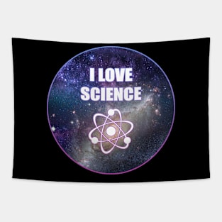 I Love Science Tapestry