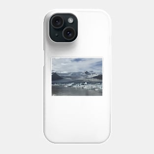 Glacier Lagoon in Jökulsárlón Iceland Phone Case