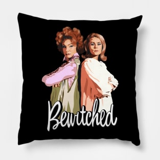 Bewitched. Samantha Darrin and Endora. Pillow