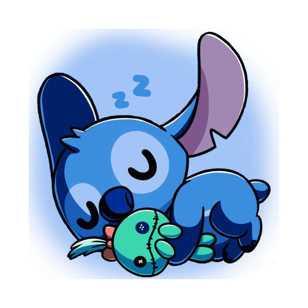 Sleeping Stich - Sleeping Stich - T-Shirt | TeePublic