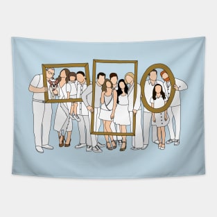 Modern family Tapestry