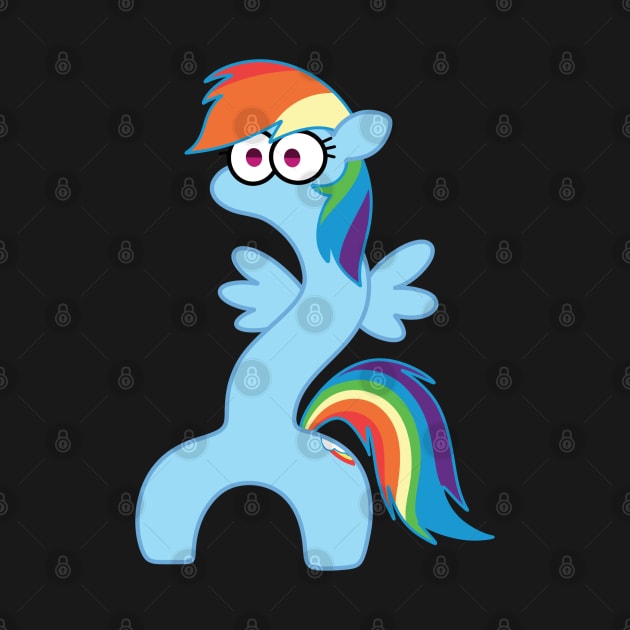 Rainbow Wiggle Worm by SodaPopBlast