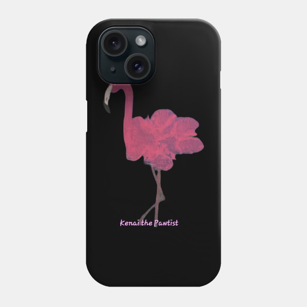 Kenai flamingo1 Phone Case by The Pawtist Shop