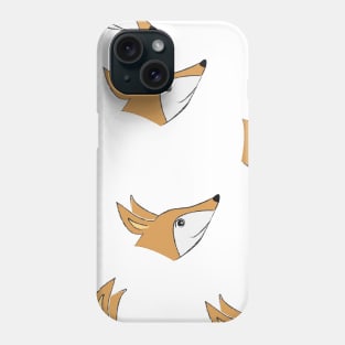 Fox Pattern Phone Case