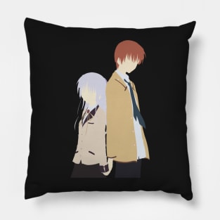 Angel Beats Otonashi and Kanade Pillow