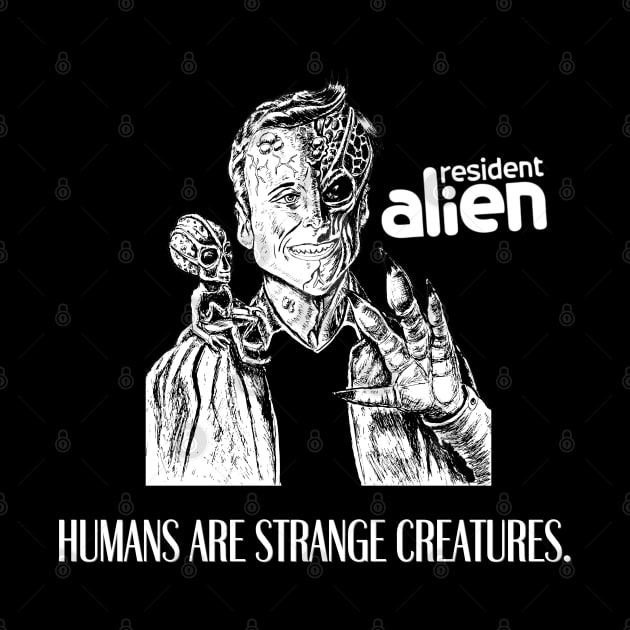 Humans are strange creatures | Resident Alien by thestaroflove