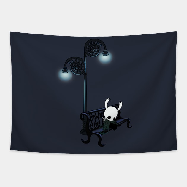 Little Ghost resting Tapestry by JuditangeloZK