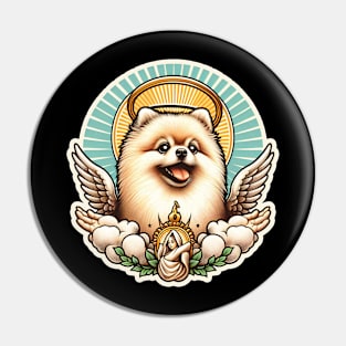 Pomeranian Saint Pin