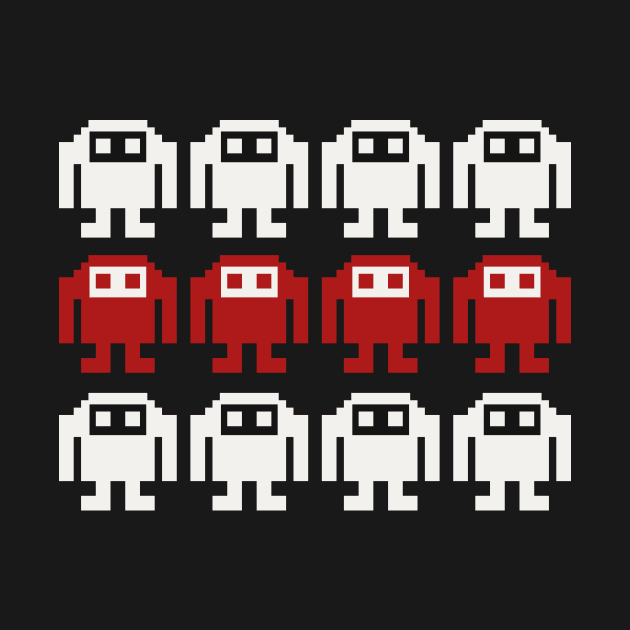 Pixel Robots by SGS