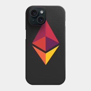 Ethereum Logo Colorful Phone Case