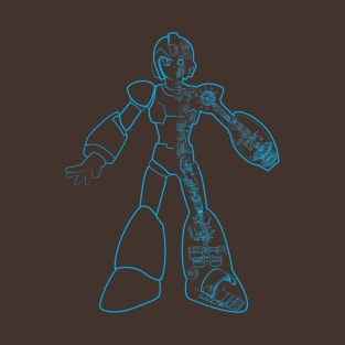 Mega Man X Schematic T-Shirt