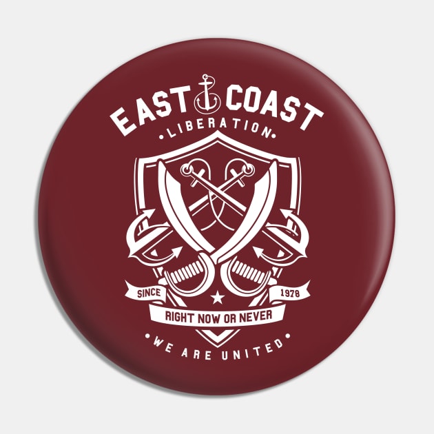 East Coast Liberation Pin by Z1