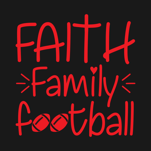 Faith family football by hatem