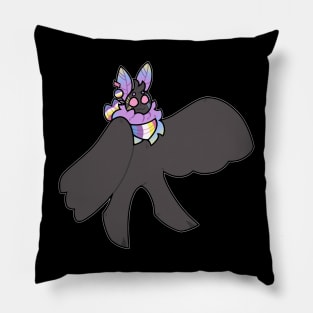 Bigender Mothman Pillow