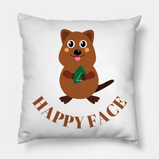 Quokka Design Pillow