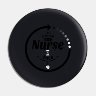 Awesome Nurse Design Pin