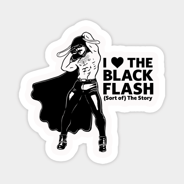 Black Flash Magnet by (Sort of) The Story