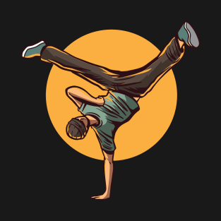 Breakdancing B-Boy Hip Hop Dancer T-Shirt